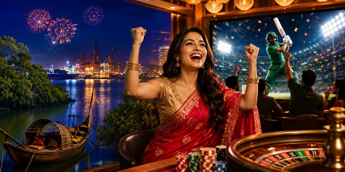 চট্টগ্রামে পহেলা বৈশাখে ক্রিকেট বেটিং উপভোগ করছেন একজন ব্যবহারকারী
